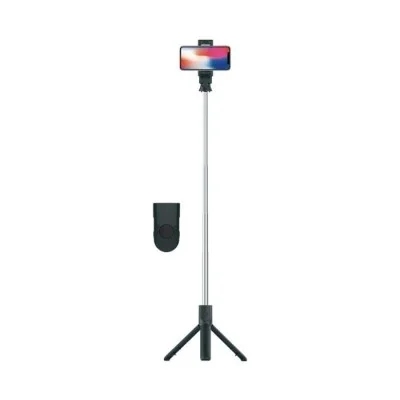 Porodo Bluetooth Selfie-Stick With Tripod - Black